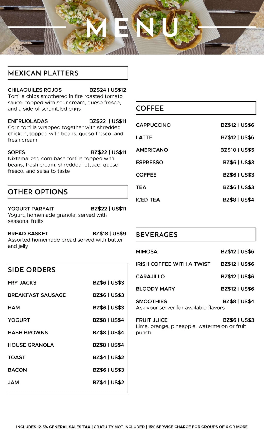 Breakfast Menu pg2