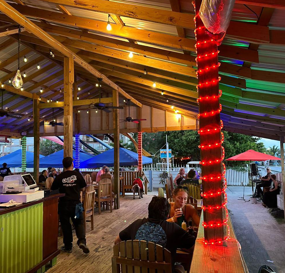 Dining on Ambergris Caye