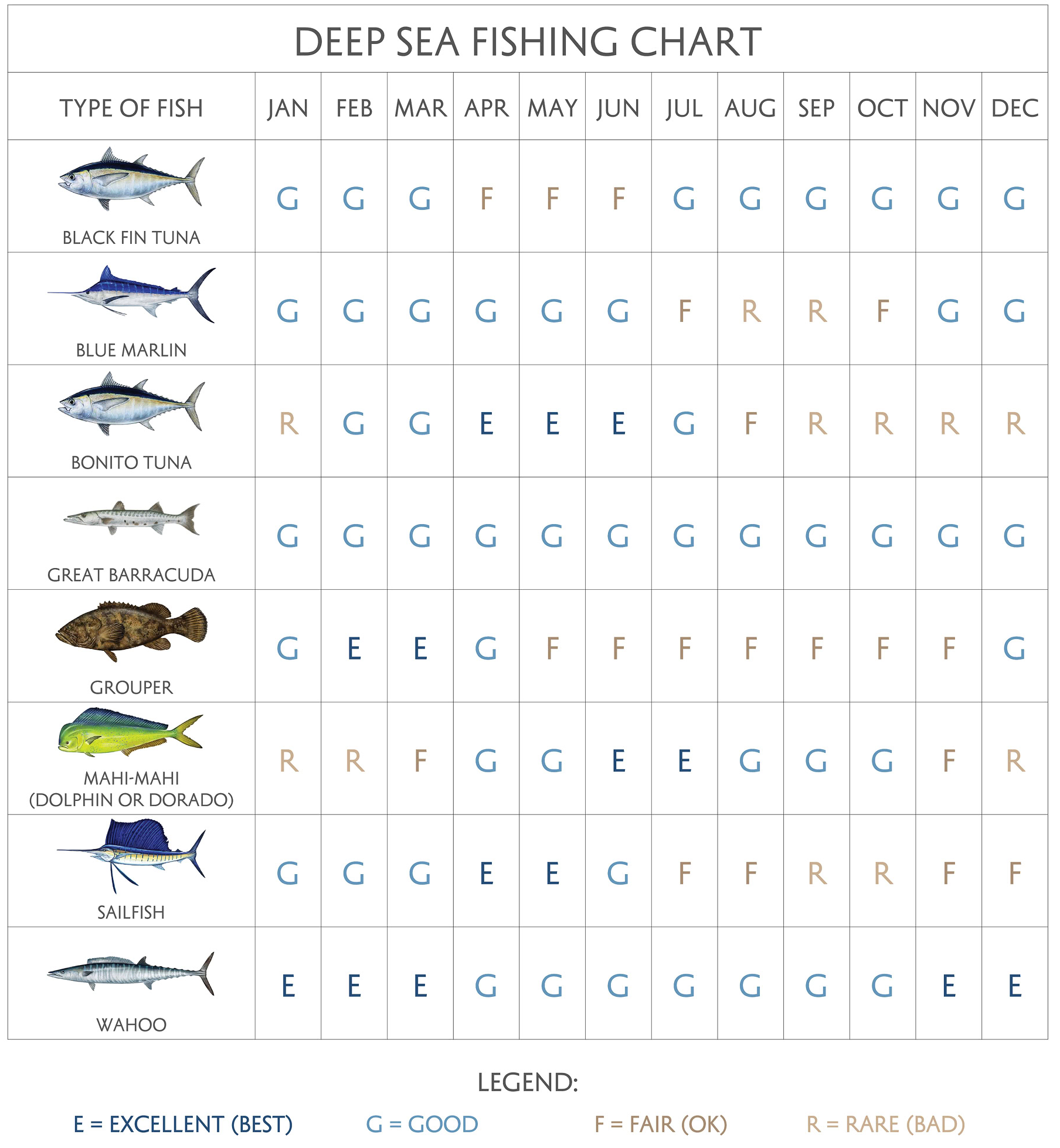 Deep Sea Fishing Image